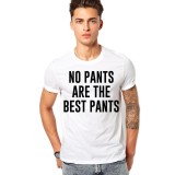 Cumpara ieftin Tricou alb barbati - No pants - S, THEICONIC