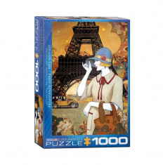 Puzzle 1000 piese Paris Adventure-Helena Lam (mare) foto