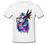 Cumpara ieftin Tricou &quot; Multicolored lion &quot;