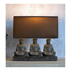 Lampa de masa cu trei Budha CW063