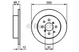 Disc frana HONDA CIVIC VII Cupe (EM2) (2001 - 2005) BOSCH 0 986 479 014