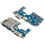 Placa cu Conector Incarcare - Microfon - Modul Cititor SIM Motorola Moto G85, Service Pack 5P68C24865