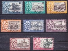 TSV % - 1954 MICHEL 890-896 POLONIA, MNH/** LUX foto