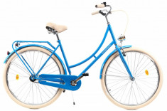 Bicicleta Oras Dhs Citadinne 2832 Albastru L 28 inch foto