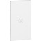 Tasta intrerupator simbol lumina 2M Living Now Bticino alb KW01M2A