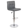 SCAUNE DE BAR MODERN ROTATIV ABS 191 GRI