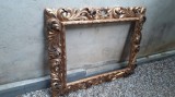 Rama vintage, lemn sculptat 1.3x1.1 metri