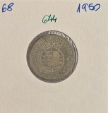 644 Mozambic, Mozambique, 2.50 Escudos 1950, Argint, KM#68, buna
