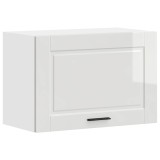 Dulap de bucatarie &quot;Porto&quot; din lemn prelucrat alb lucios