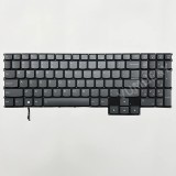 Tastatura Laptop Gaming, Lenovo, LOQ 15ARP9 Type 83JC, iluminata, gri, layout US