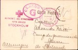 HST 320S Carte poștală prizonier război 1917 căpitan Filiti Șarja Robănești