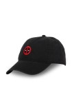 Capslab șapcă de baseball din bumbac Marvel culoarea negru, cu imprimeu, CL/MAR6/1/CD/DEA