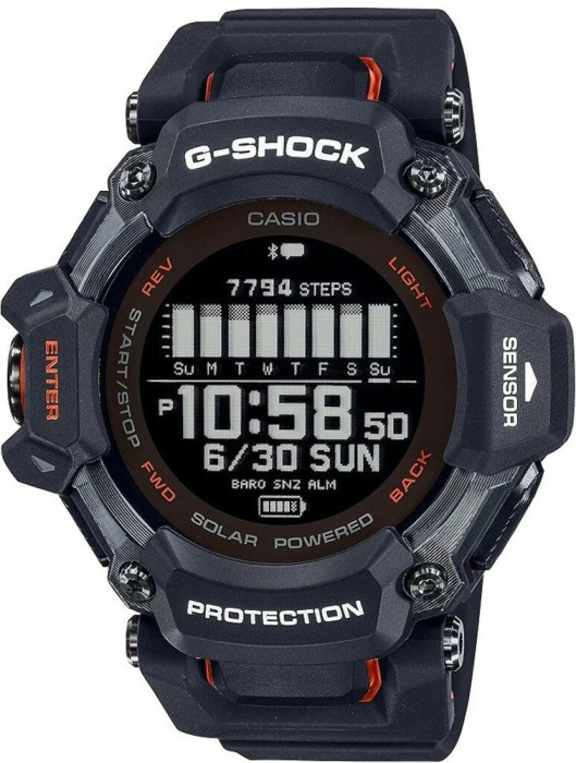 Ceas Barbati, Casio G-Shock, G-Squad Bluetooth GBD-H2000-1AER - Marime universala