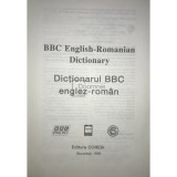 BBC English-Romanian Dictionary (Editia: 1998)