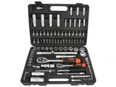 Trusa de chei 94 piese, 1 / 4 &quot;, 1/2&quot;, tip H, Geko G10150