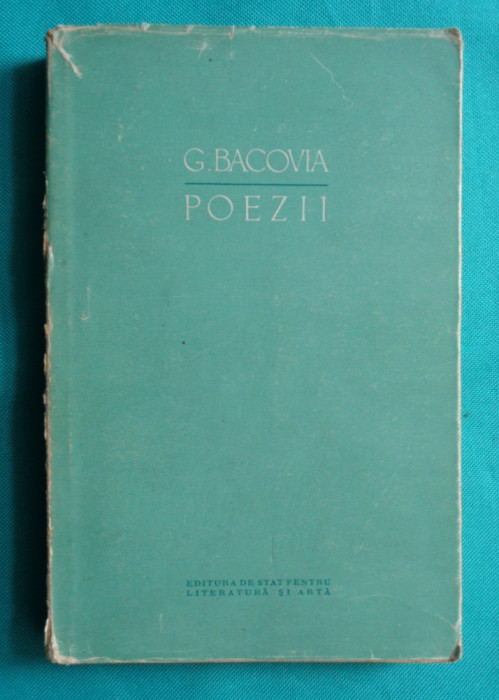 George Bacovia &ndash; Poezii ( ultimul volum antum al poetului )