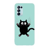Husa compatibila cu Oppo A54 5G model Spidercat, Silicon, TPU, Viceversa, Transparent, Carcasa