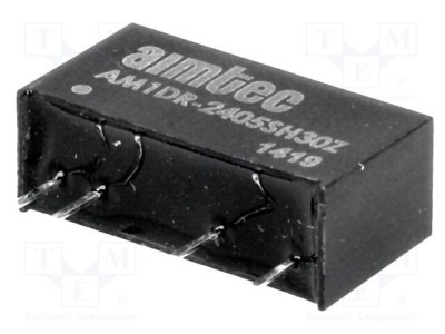 Convertor DC/DC 1W AIMTEC - Intrare 21,6-26,4VDC, Ieșire 5VDC, 200mA foto