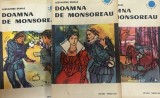 Alexandre Dumas - Doamna de Monsoreau, 3 volume, 1965, brosate, colectia Cutezatorii