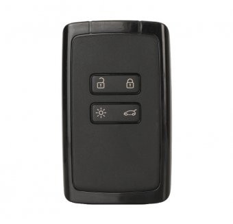 Carcasa cheie Topautochei&amp;reg; pentru Renault Megane 4 butoane, neagra foto