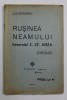 RUSINEA NEAMULUI , GENERALUL C.ST. AMZA de V.O. RADULESCU , 1933
