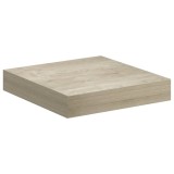 Cumpara ieftin Raft de perete suspendat, stejar, 23x23,5x3,8 cm, MDF