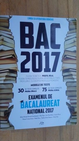 Limba si literatura romana. Bac 2017. Modele de teste- Adrian Nicolae Romonti, Ionela Stan-Bilegan