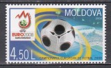 Moldova 2008 - C.E. de Fotbal 2008, MNH