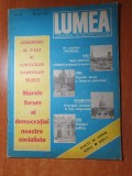 Revista lumea 25 iunie 1981-marele forum al democratiei noastre socialiste