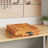 Cumpara ieftin Blat pentru banc de lucru cu menghina, 52x44x9,5 cm lemn acacia