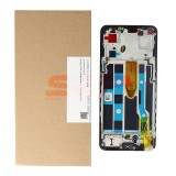 LCD+Touchscreen cu Rama OPPO Reno7 5G / Find X5 Lite BLACK original Service Pack