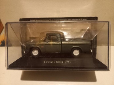 Macheta Dodge D100 - 1971 1:43 Deagostini Mexic foto