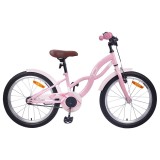 vidaXL Bicicletă pentru Copii 20 Inci pentru 6-11 ani Roz deschis 42009666