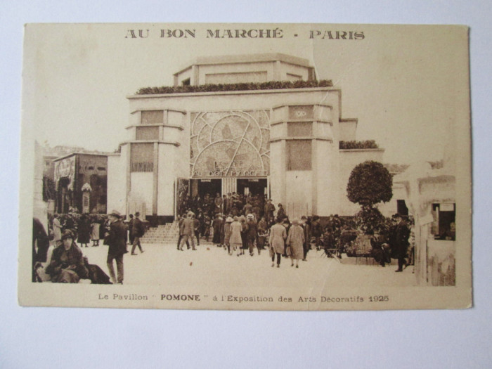 Carte postala necirculată Paris-Expozitia de arte decorative 1925