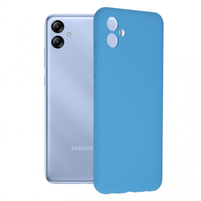 Husa pentru Samsung Galaxy A04e, Techsuit Soft Edge Silicone, Denim Blue foto