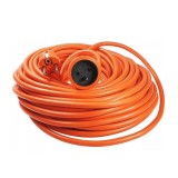 Cablu prelungitor de gradina, 3 fire 50 metri, Kraft