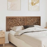 vidaXL Tăblie cap Pe perete natural 160 cm Lemn solid de tec 42024562