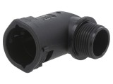 Conectori 90&deg; Filet Metric Exterior Poliamidă 6