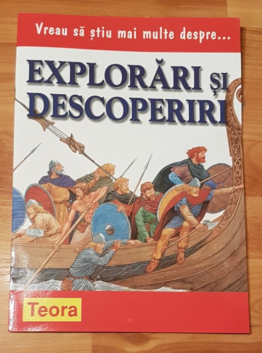 Vreau sa stiu mai multe despre explorari si descoperiri de Philip Brooks