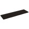 vidaXL Blat de masă maro 140x40x(2-4) cm, lemn masiv stejar tratat 3156440