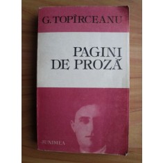 George Topirceanu - Pagini de proza