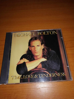 Michael Bolton Time Love &amp;amp; Tenderness Cd audio Columbia1991 EU EX foto