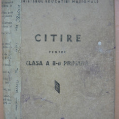 CITIRE PENTRU CLASA A II-A PRIMARA - 1947