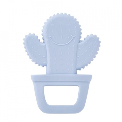 Jucarie dentitie babyjem cactus (culoare: bleu) foto