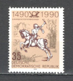 D.D.R.1990 500 ani Posta in Europa SD.549