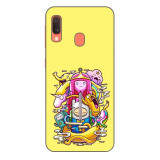 Husa compatibila cu Samsung Galaxy A20e Silicon Gel Tpu Model Adventure Time Poster