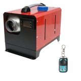 Sirocou stationar portabil diesel 12/24V, 5KW, cu LCD si telecomanda