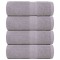 vidaXL Prosoape pentru oaspeți 4 buc Gri 30x50 cm 360 g/m&sup2; 100% bumbac 136828