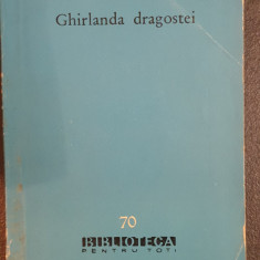 Ghirlanda dragostei, Tagore, 1961, 350 pag BPT