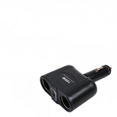 Adaptor bricheta auto dublu 1 x USB